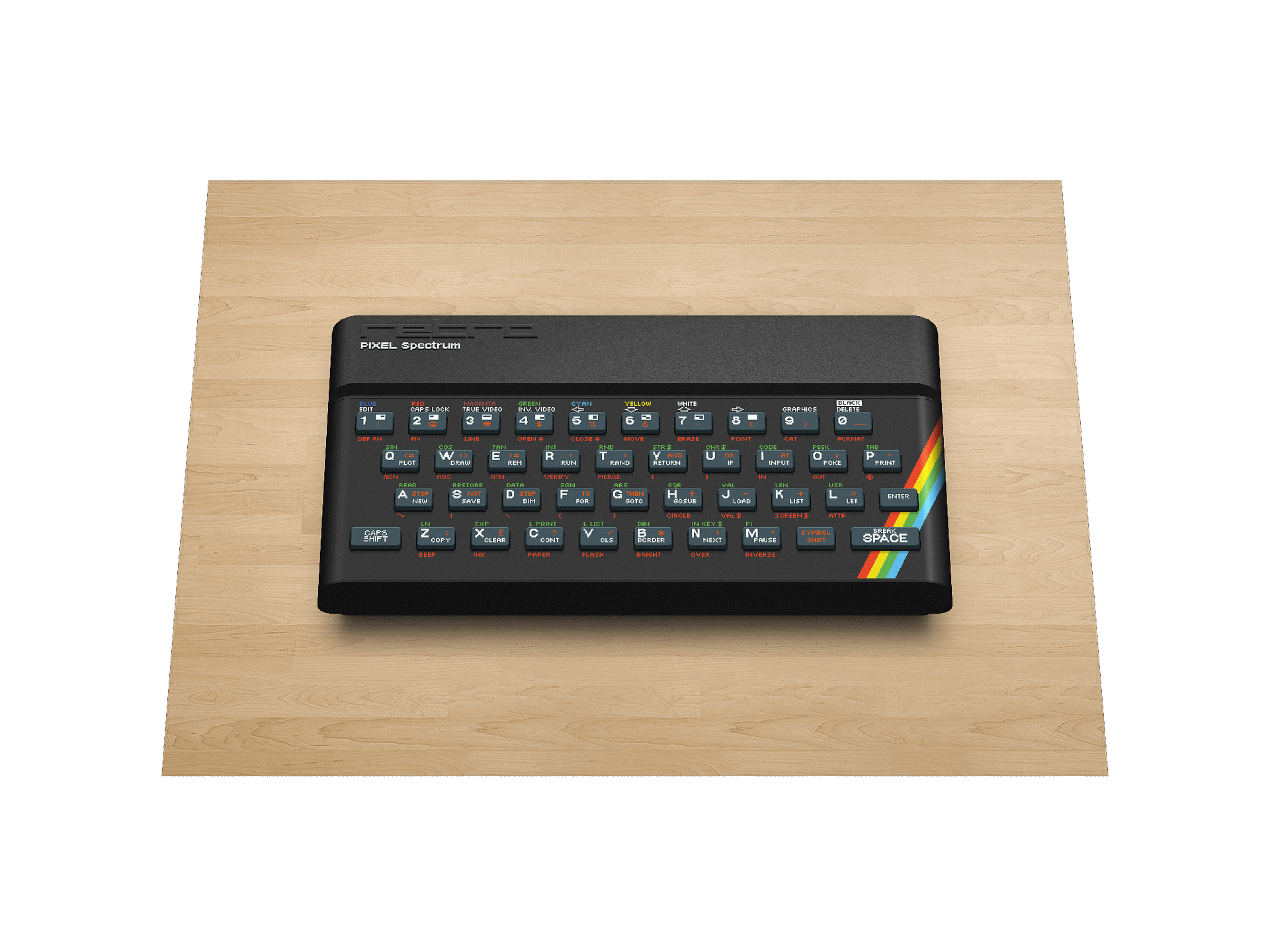 Pixel Spectrum Birch Poster product image (2)