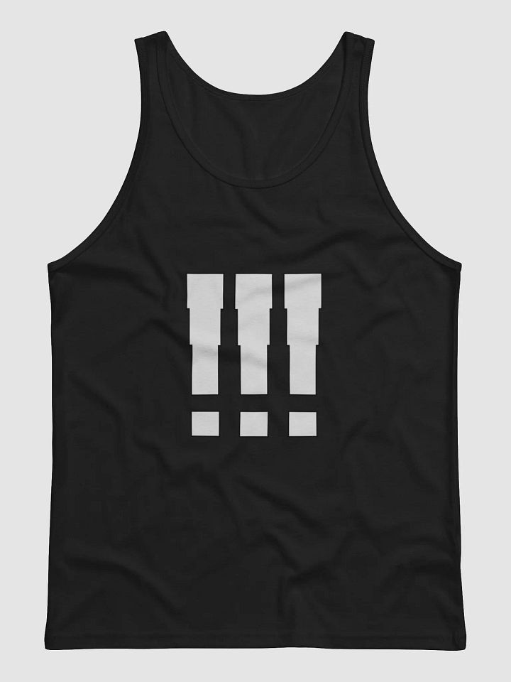 !!! | Black/White Tank Top product image (1)