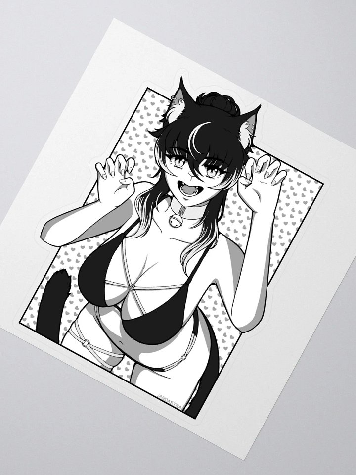 Kat Shaker Clear Sticker product image (5)