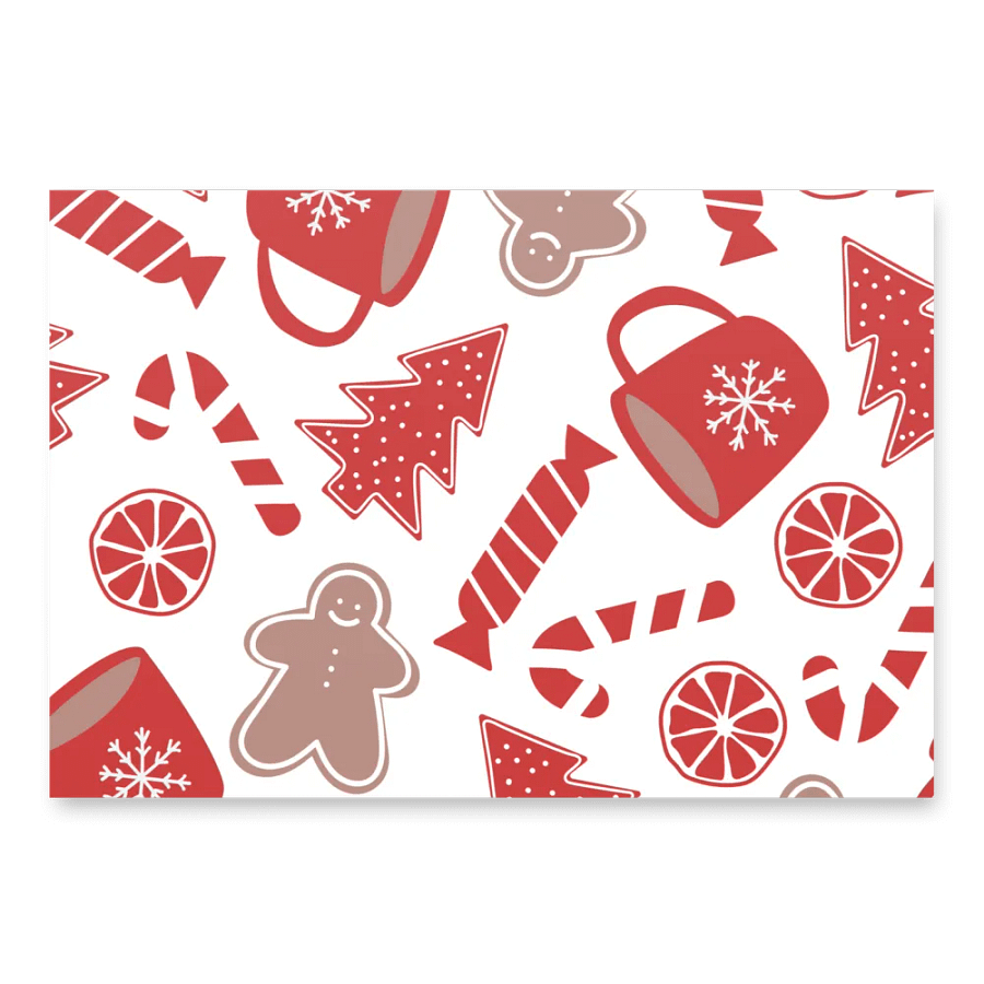 Gingerbread Dreams Wrapping paper product image (1)