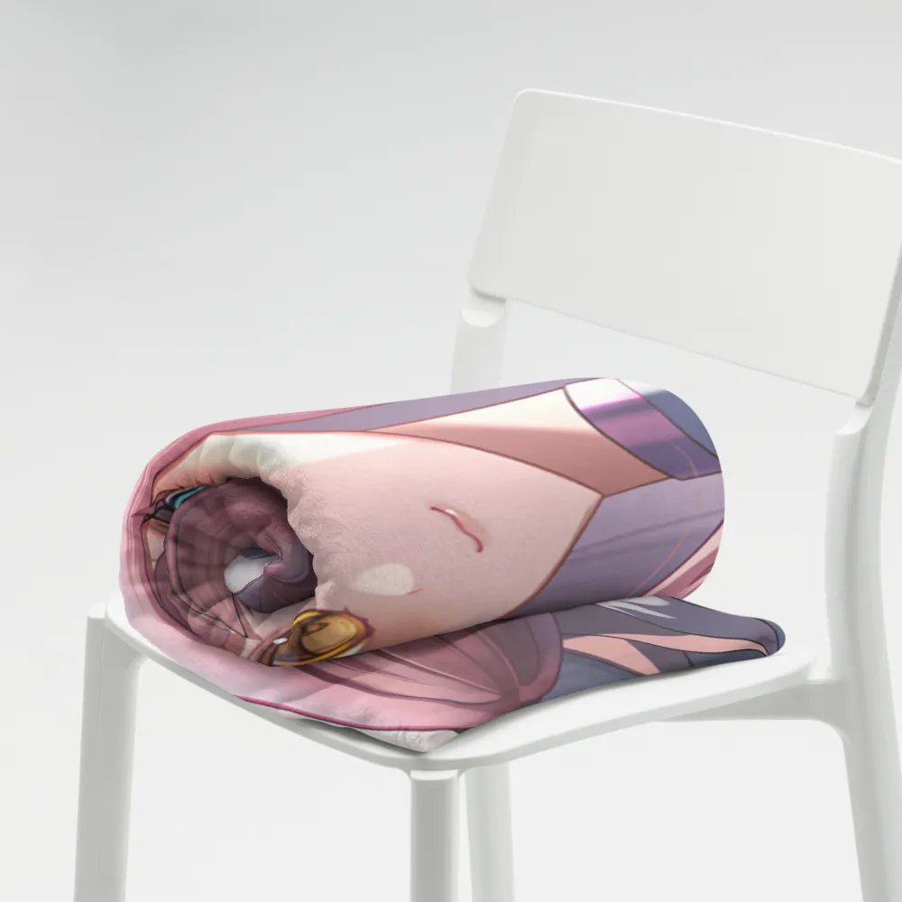 Rainy Day Peach Blanket product image (7)
