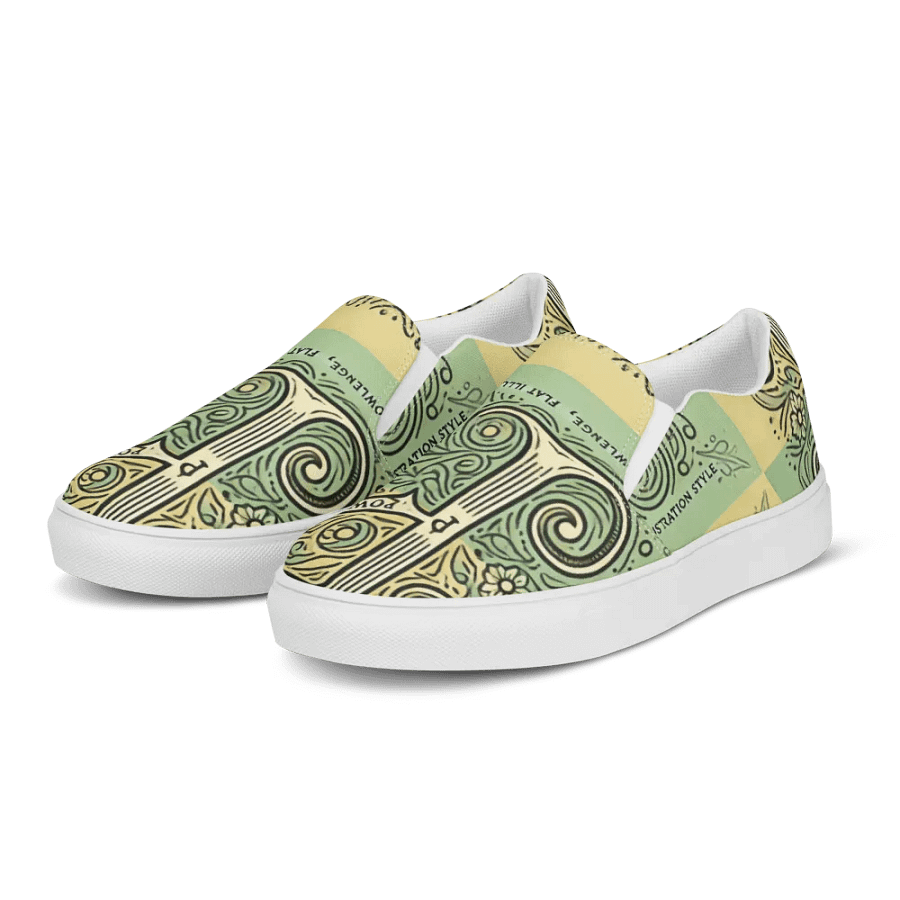 P is for Power Women's Canvas Slip-Ons product image (5)
