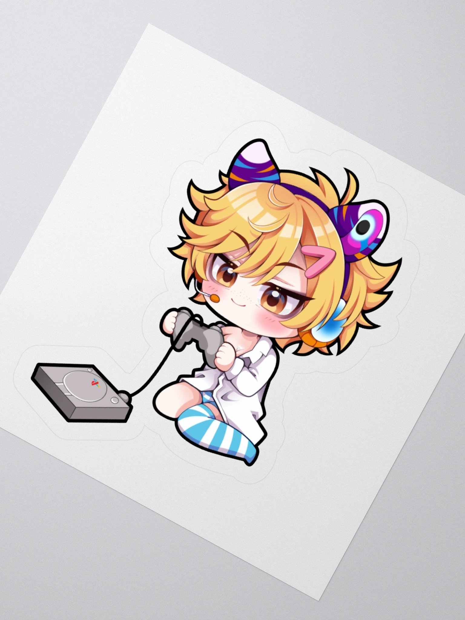 Chibi Karen Kisscut Sticker feat. CozyClau product image (6)
