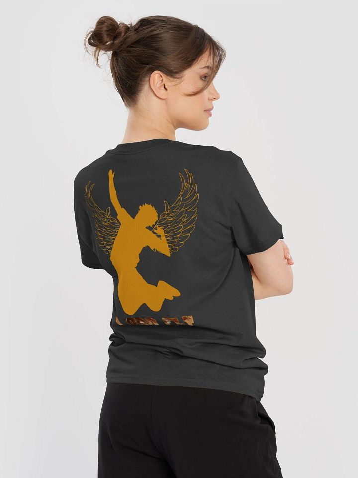 Hinata's Eyes 'I Can Fly' Black Tee - Back product image (2)
