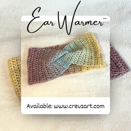 December item! It’s cold season. Ear warmer now available in shop! ☺️ click link in bio. #crochet  #crochetlove #shop #smalls...