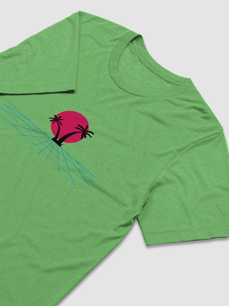 Synthwave Sunset Palm Trees Tee product image (3)