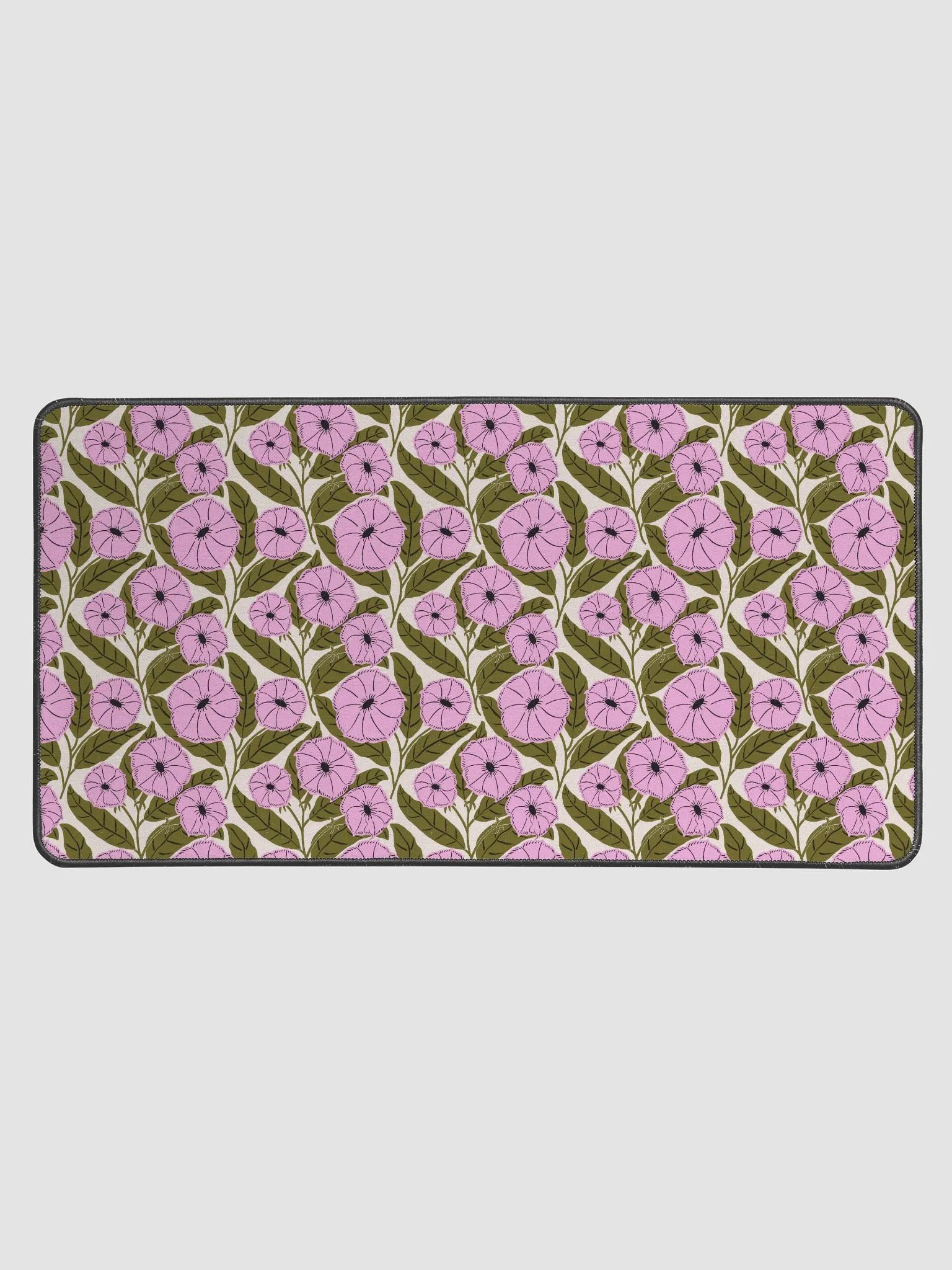 Dipladenia Dreams Desk Mat - 15.5 x 31.5 product image (1)