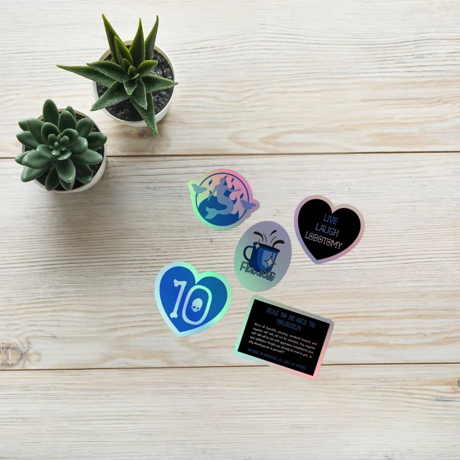 Self Love Holo Sticker Sheet product image (7)