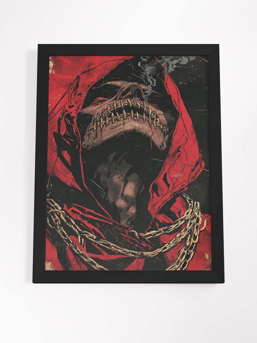 Skeletal Silence Framed Matte Poster product image (4)