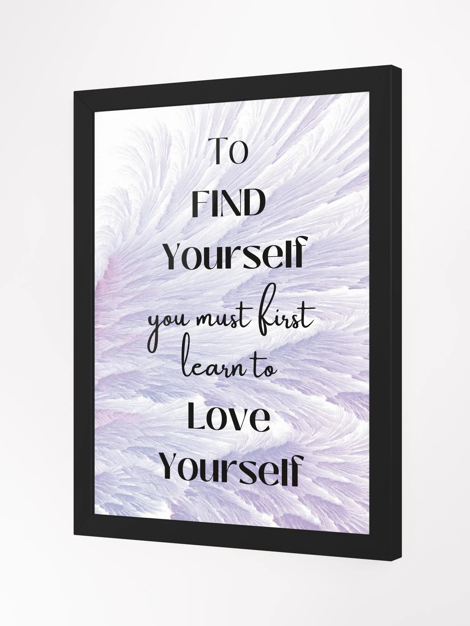 Love Yourself Framed Poster product image (2)