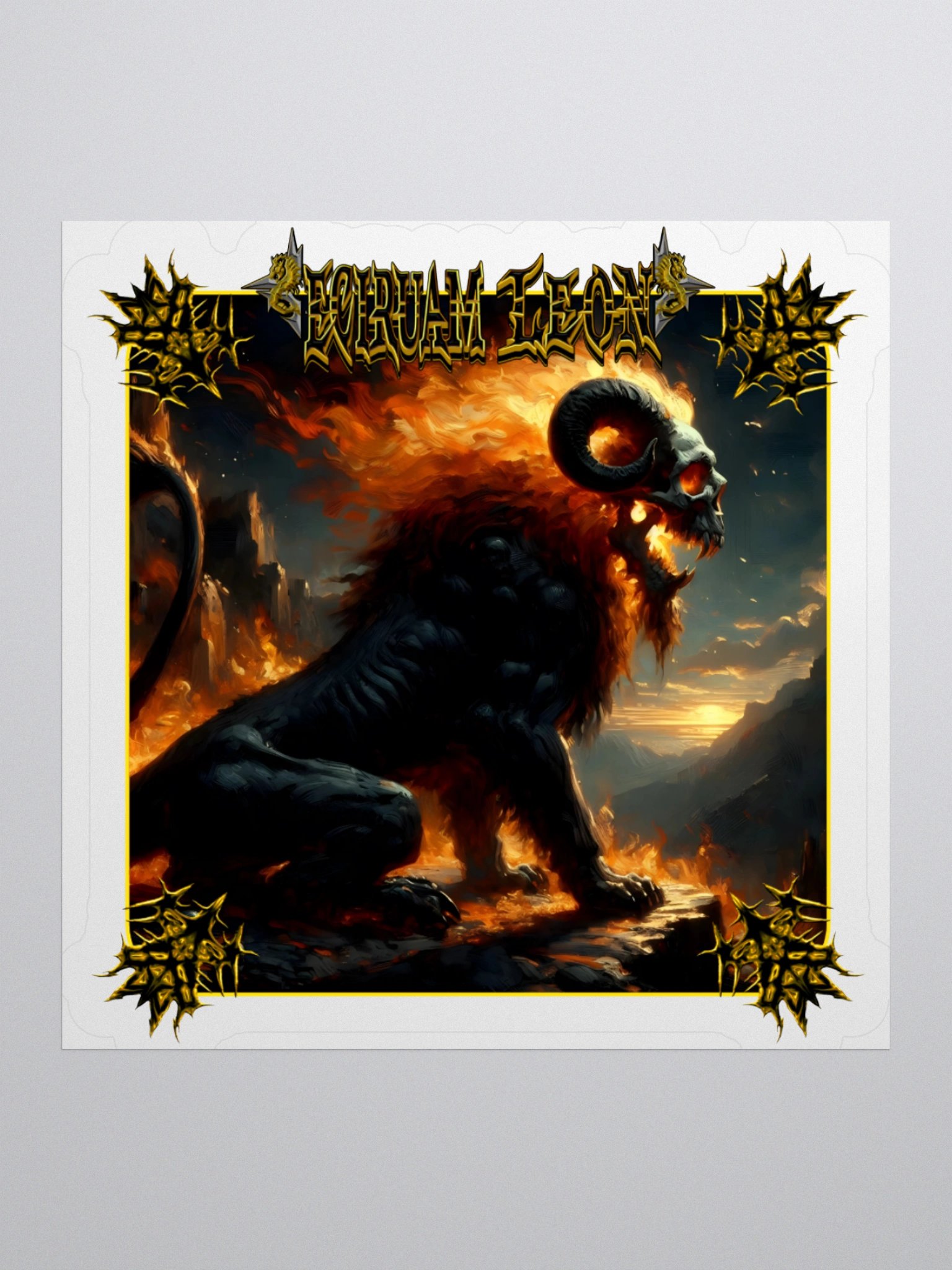 Eciruam Leon Manticore Stickers product image (3)