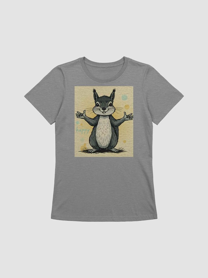 Cheerful Squirrel Hug Women's T-Shirt product image (1)