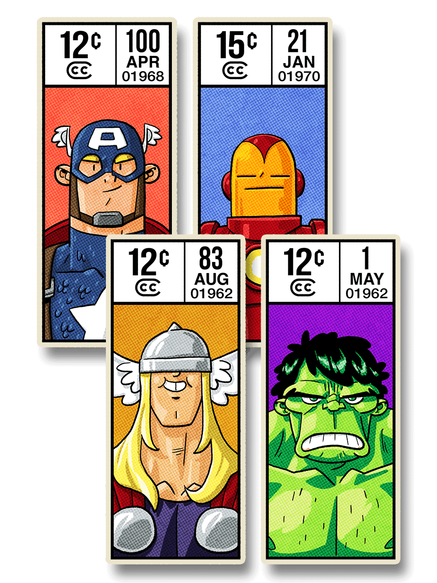 Avengers Sticker Pack product image (1)