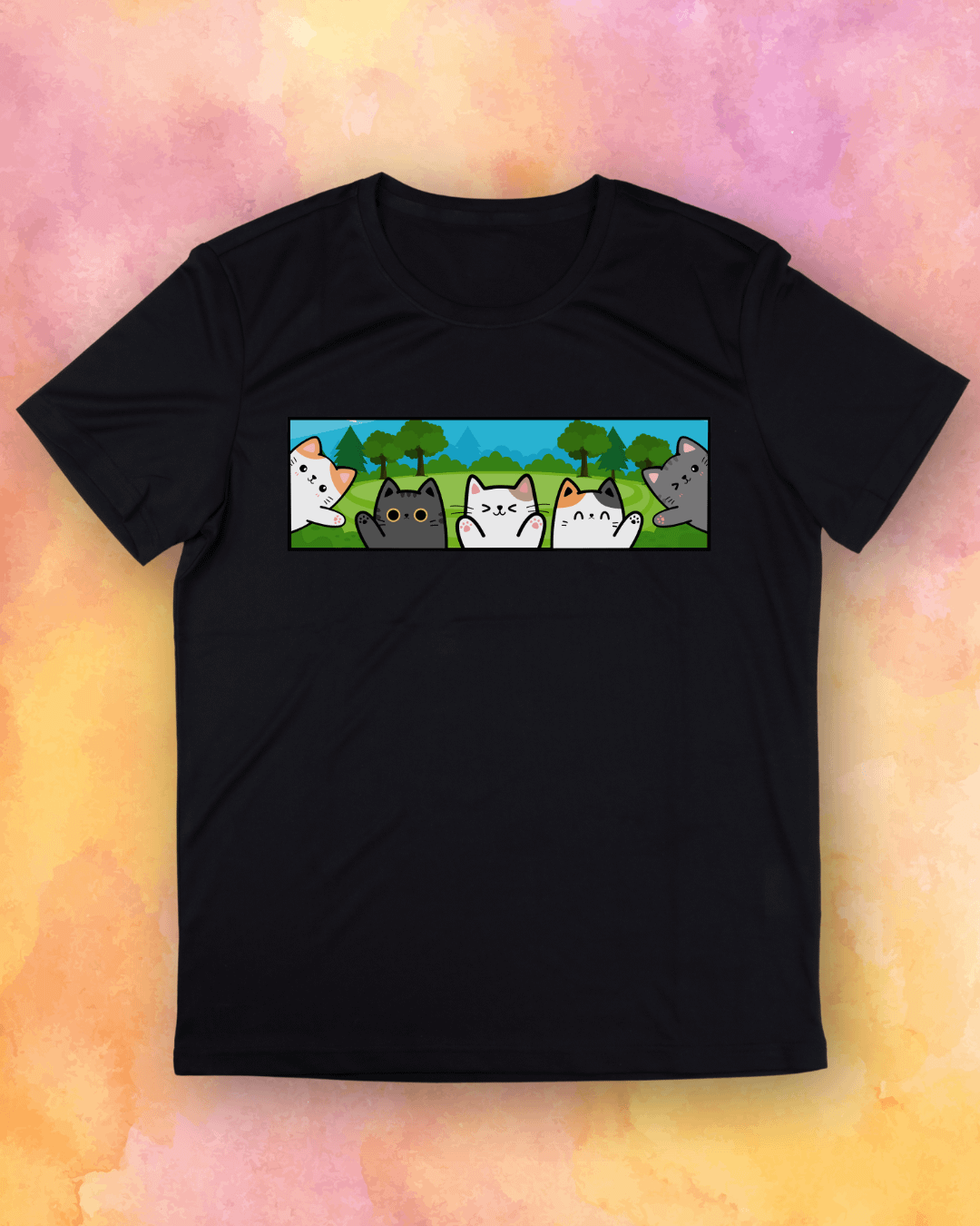 Cats in the Park T-Shirt product image (1)