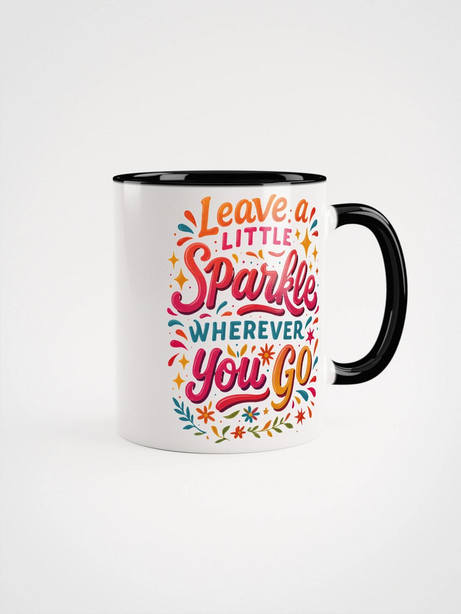 Leave a Little Sparkle – Motivational Rainbow Mug product image (12)
