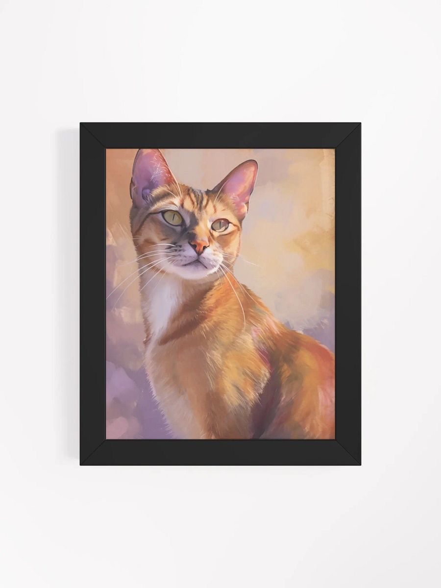 Whiskered Wonder Framed Art Print product image (8)