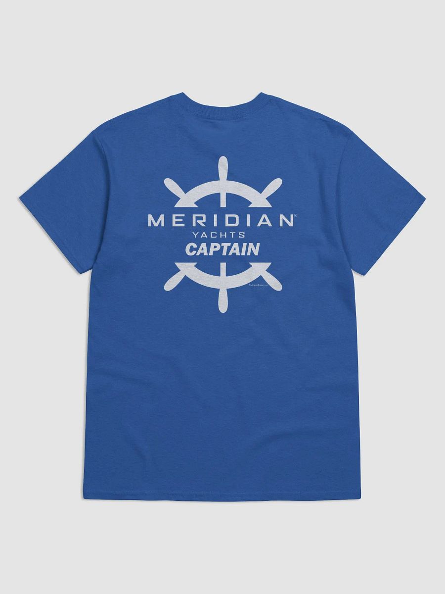 Meridian Yachts - T-Shirt - Dark Shirt w/White Logo product image (4)