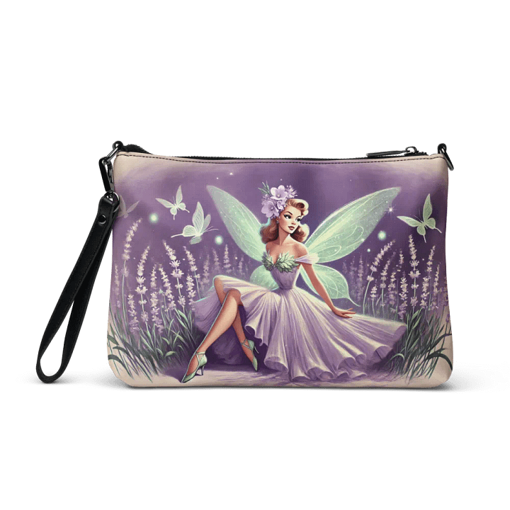 Lavender Fairy Crossbody Bag - Elegant Purse product image (2)