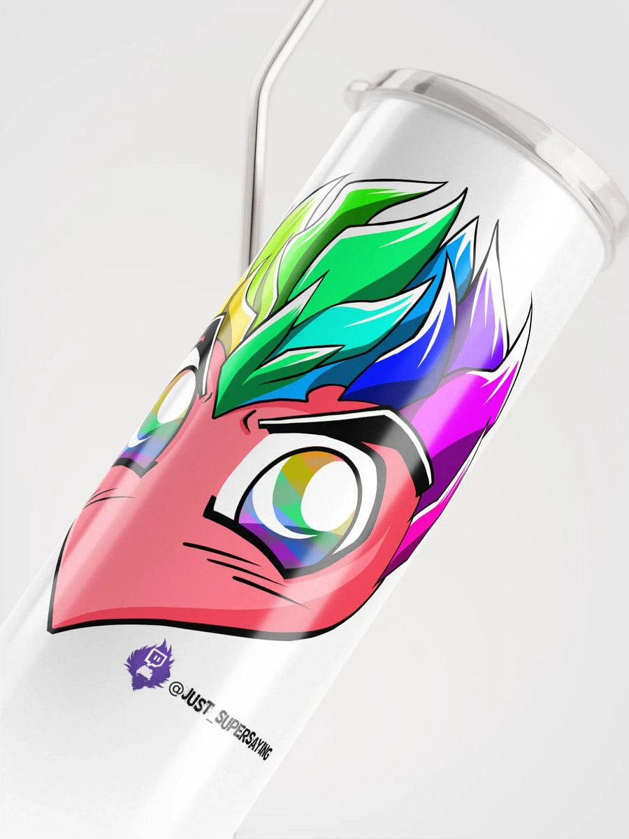 Rainbow Heart Tumbler - White product image (5)