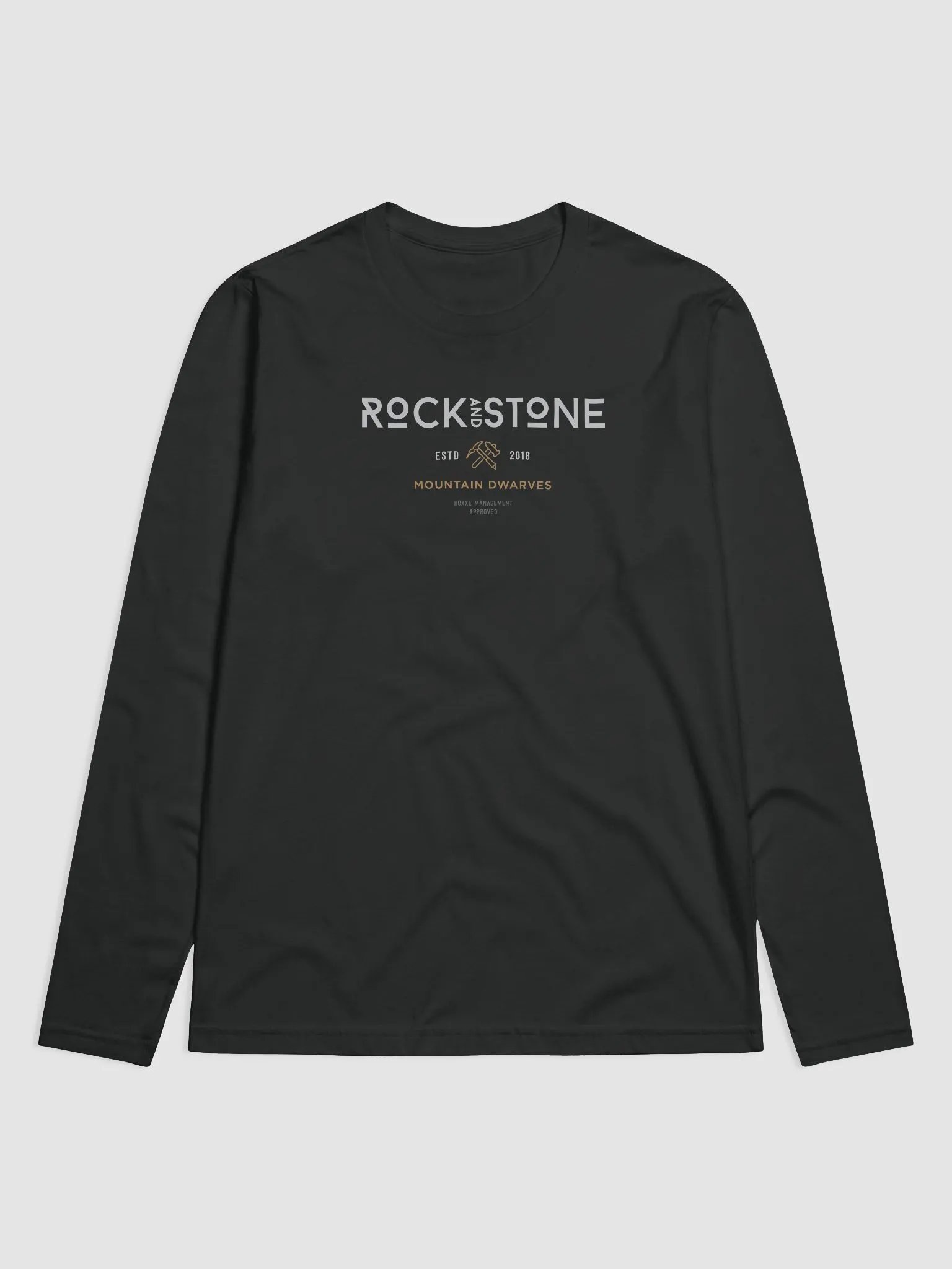 Deep Rock Galactic Rock & Stone Premium Fitted Long Sleeve Crew product image (2)
