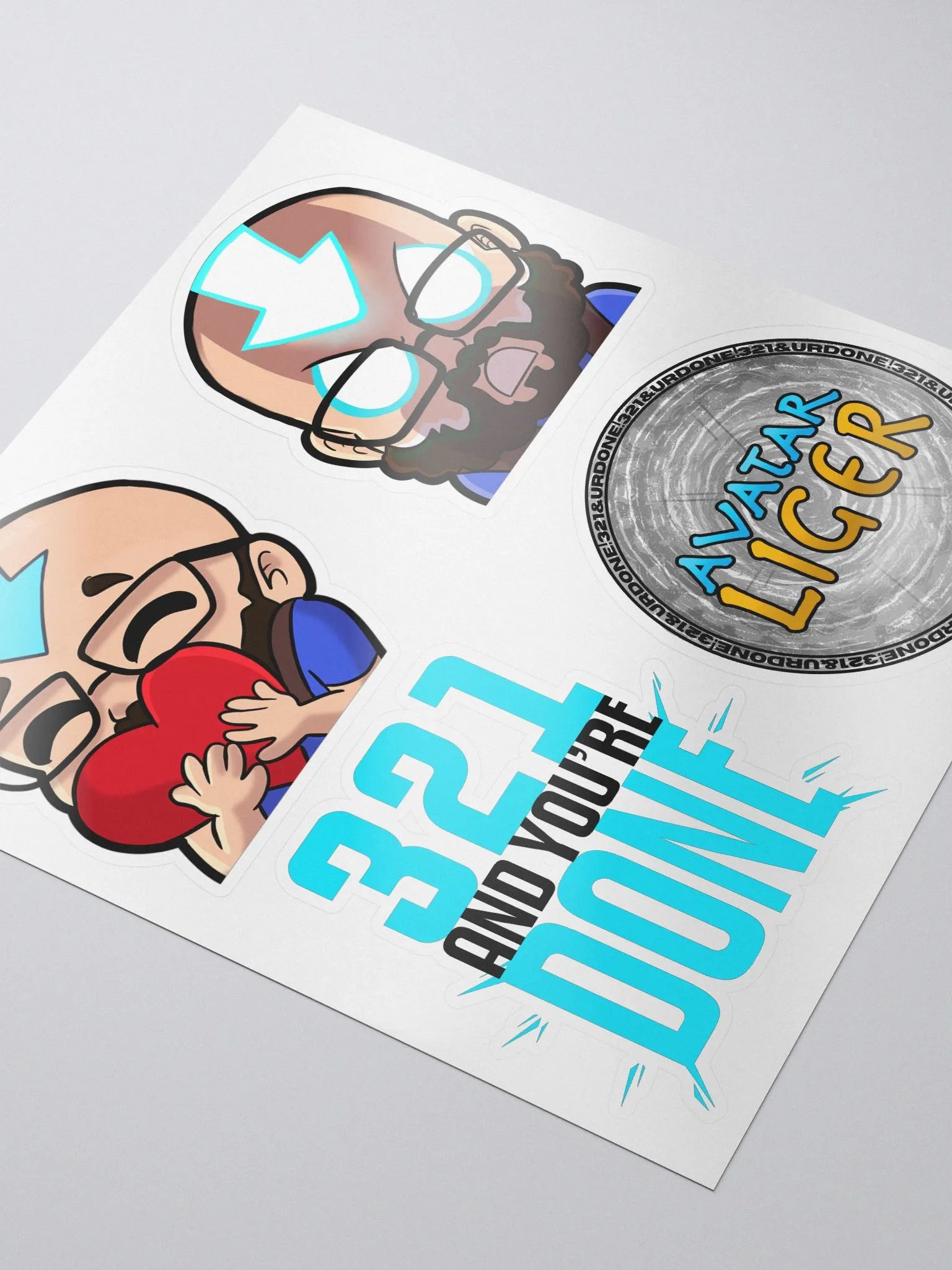 Liger Sticker Pack 1 product image (3)