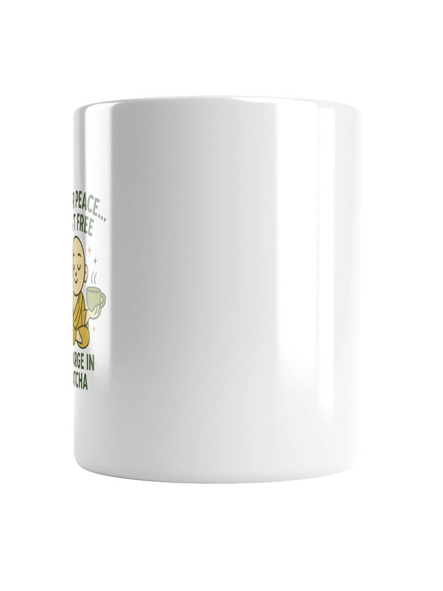 Inner Peace Ain’t Free – Matcha Monk Mug product image (3)