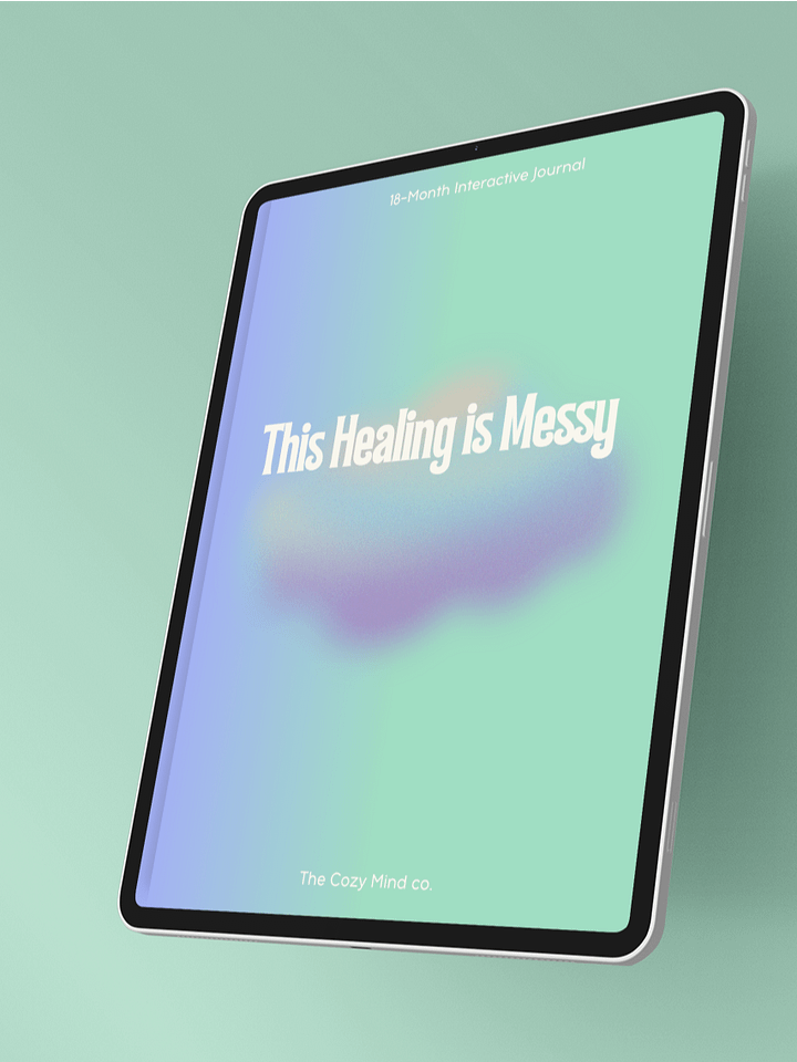 This Healing is messy Journal product image (1)