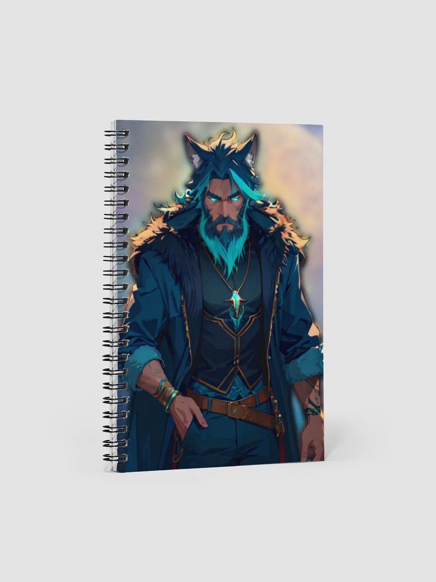 Mystical Wolf Adventure Spiral Notebook product image (1)
