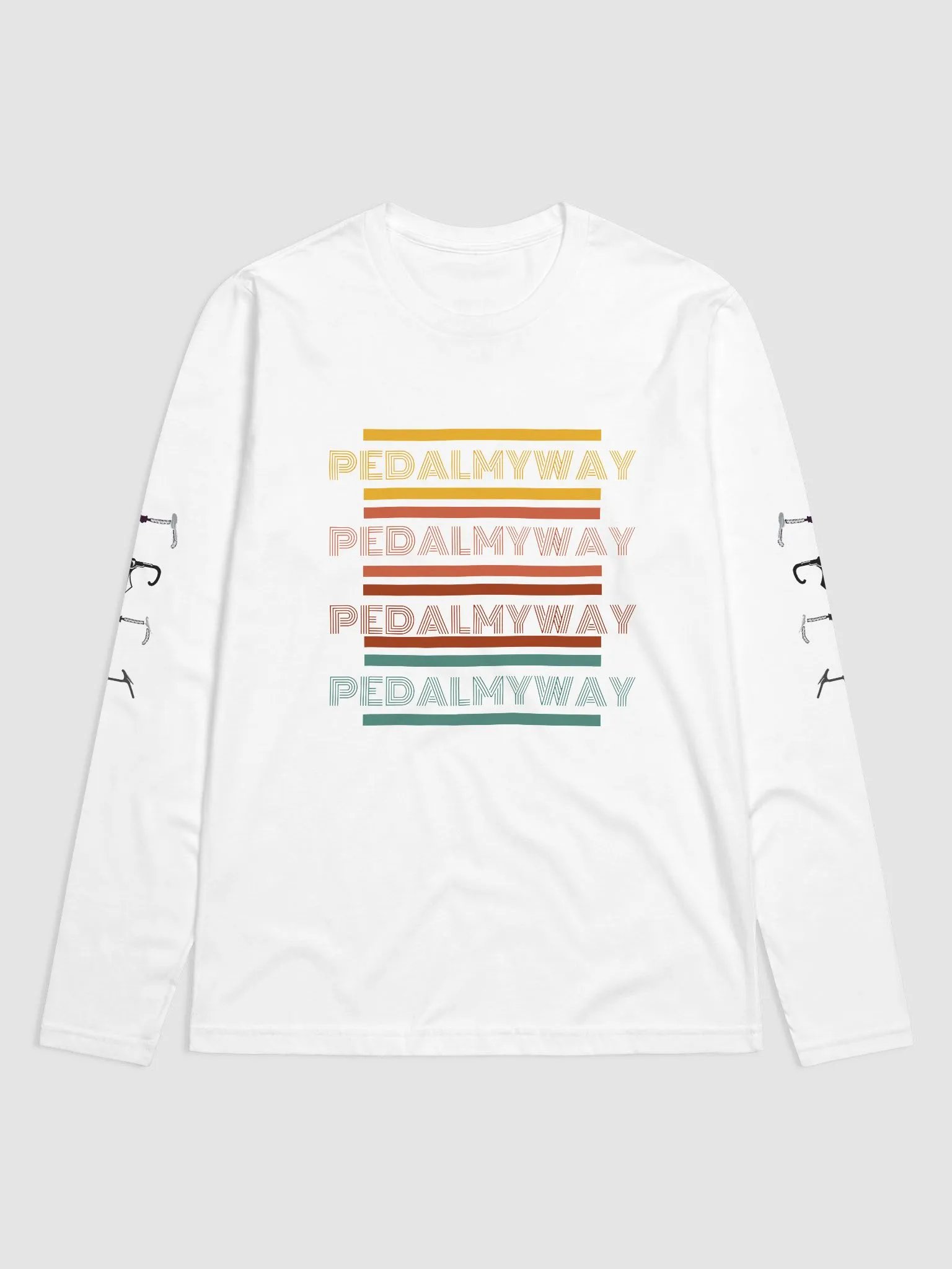 Vintage Penny-Farthing Bicycle Long Sleeve Shirt product image (1)