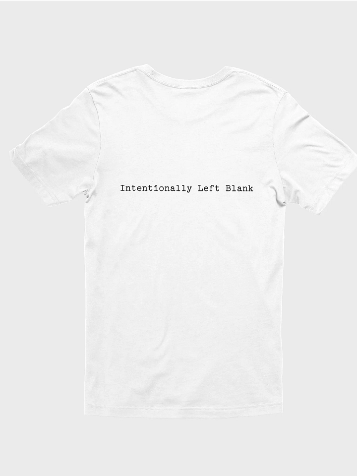Intentionally Left Blank Printed Supersoft T-Shirt product image (12)