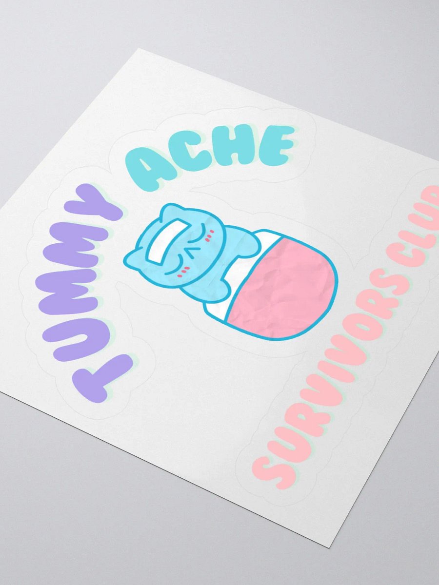 Tummy Ache Survivors Club Stickers product image (3)