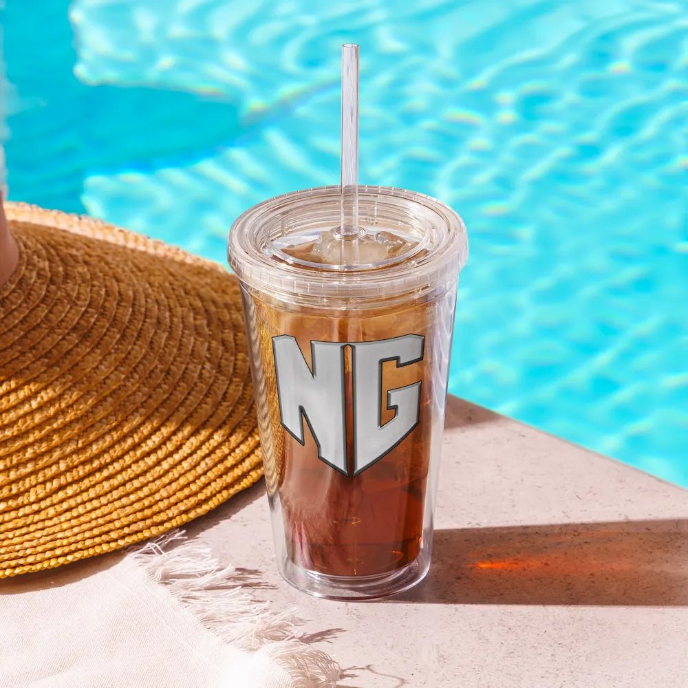 N.E.W. Gaming Clear Plastic Tumbler product image (10)