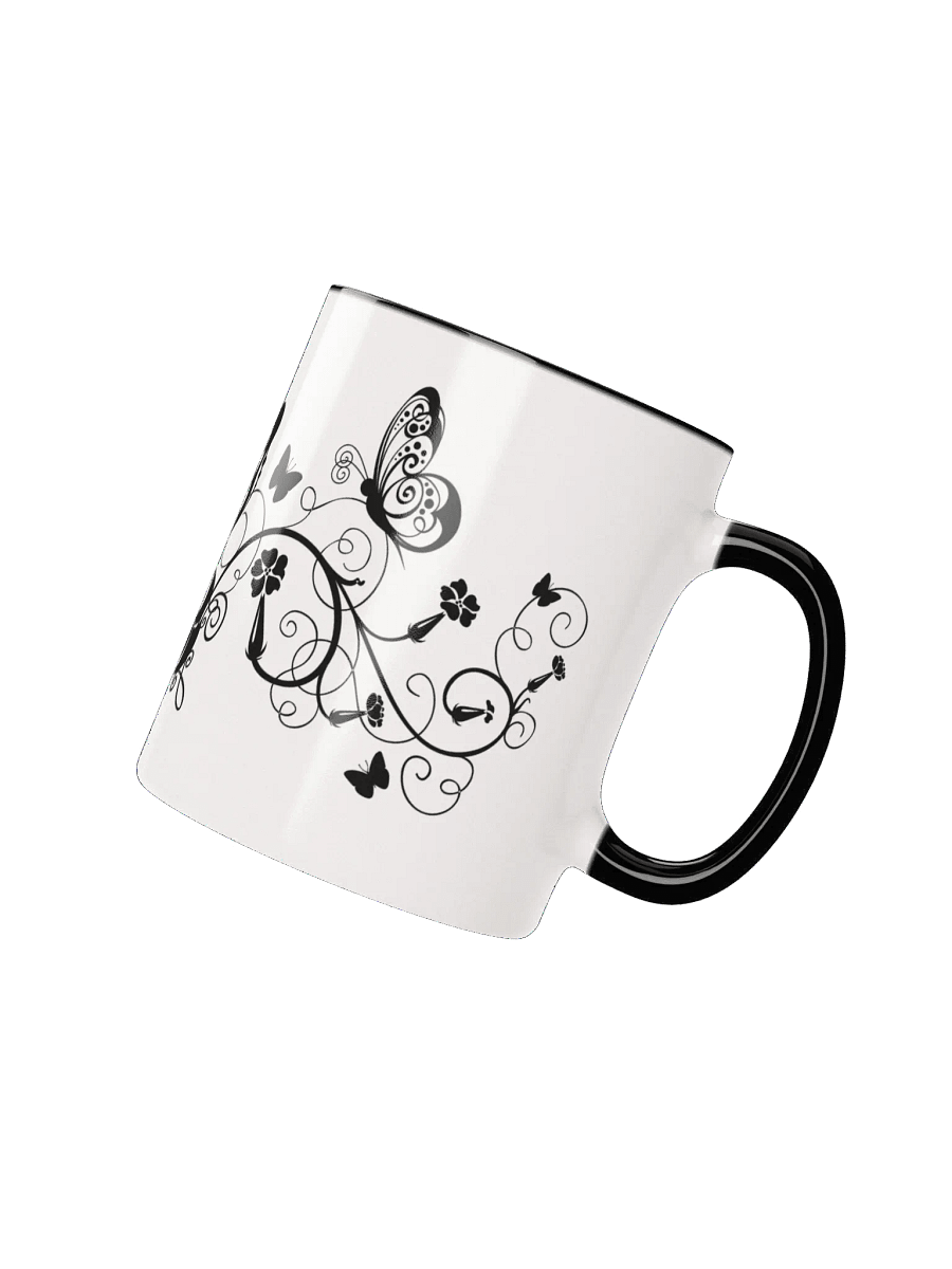 Chromatic Butterfly Bliss Ceramic Mug product image (3)