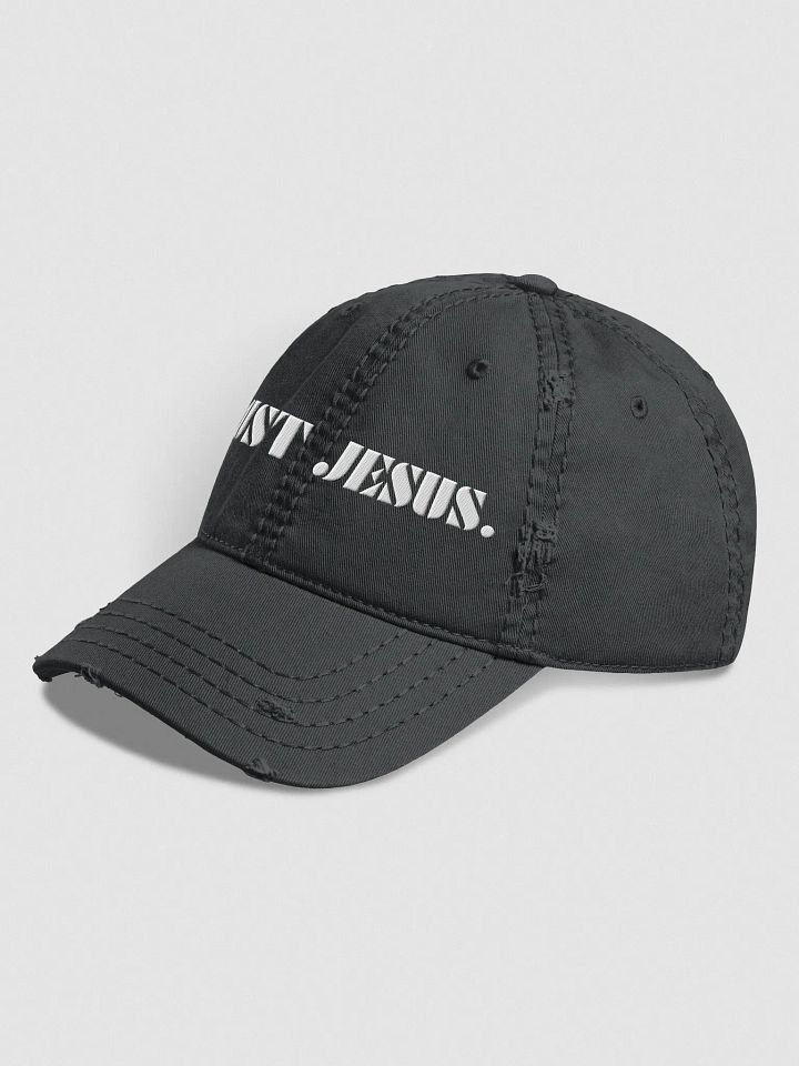 JUST JESUS Distressed Hat product image (4)