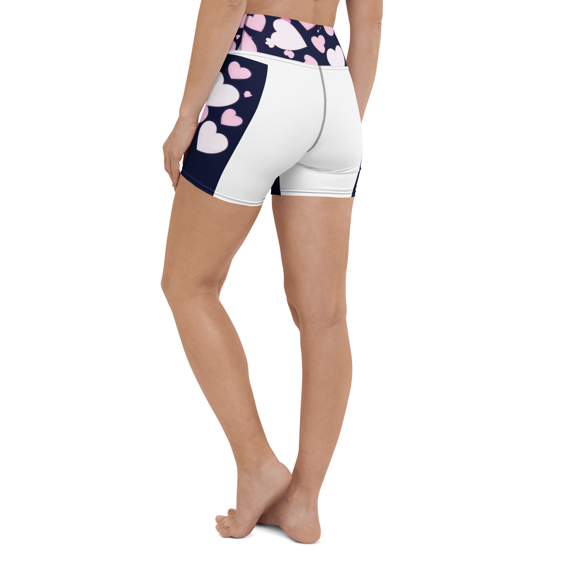 Heartfelt Harmony Yoga Shorts product image (1)