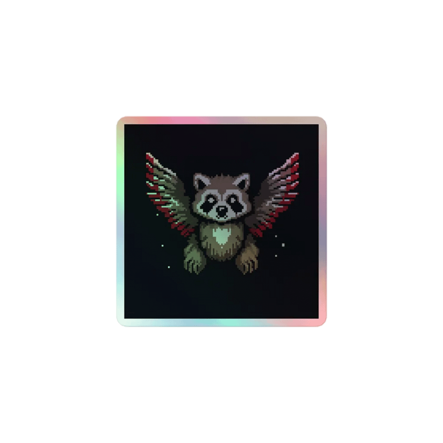 Native Nizzleton Holographic Sticker product image (1)