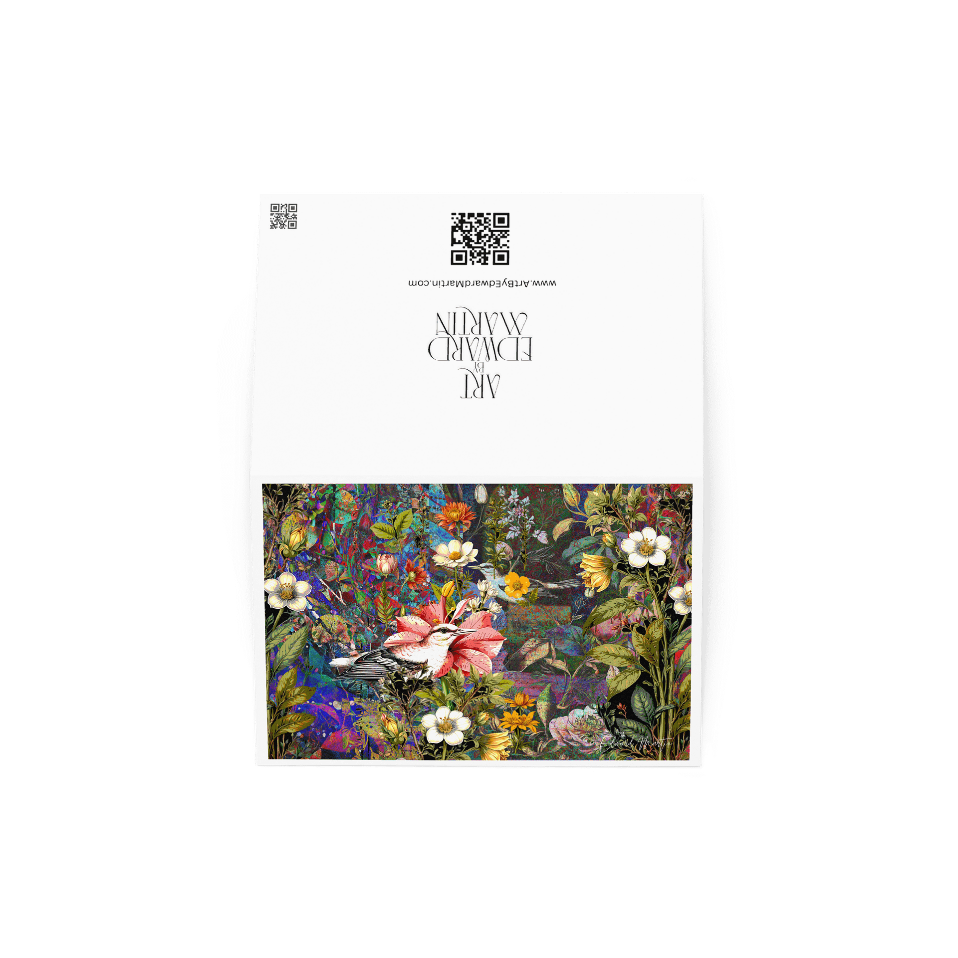 Garden of Colorful Secrets by Edward Martin Card product image (4)