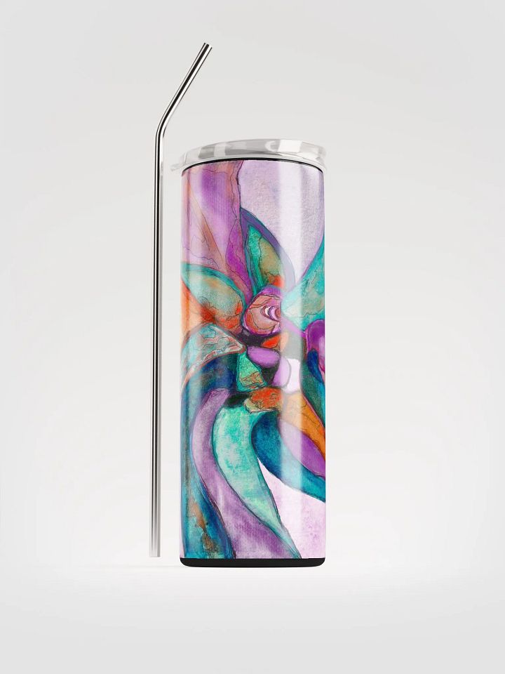Miniaday Designs Pinwheel Stainless Steel Tumbler product image (1)
