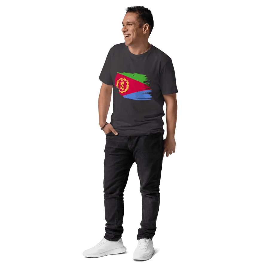 Eritrean Emblem Distressed T-Shirt product image (144)