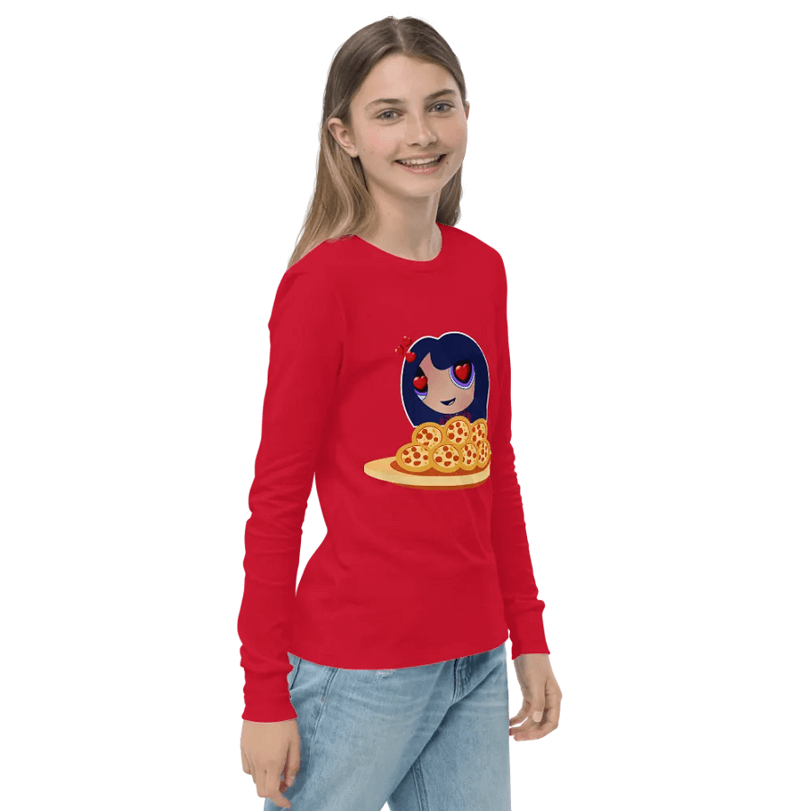 Youth Pizza Love Long Sleeve Top product image (7)