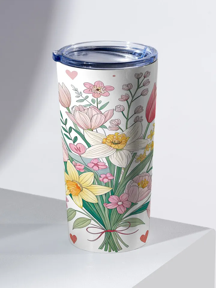 Blissful Bouquet 20oz Stainless Steel Tumbler product image (2)