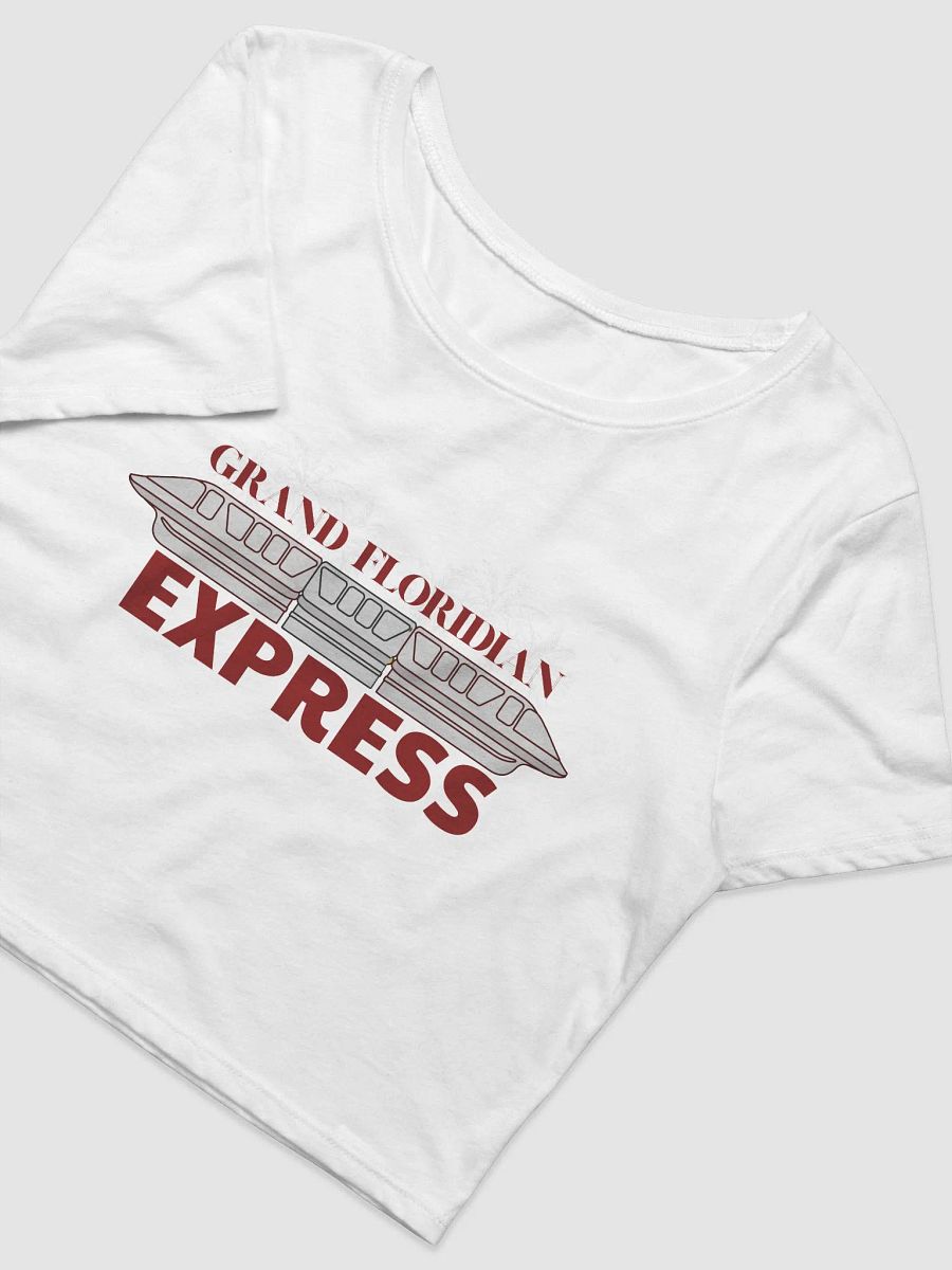 Grand Floridian Express Crop Tee in White – Disney World Resort Collection product image (2)