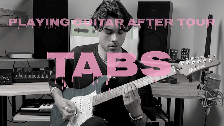 Playing Guitar After Tour Tabs product image (1)
