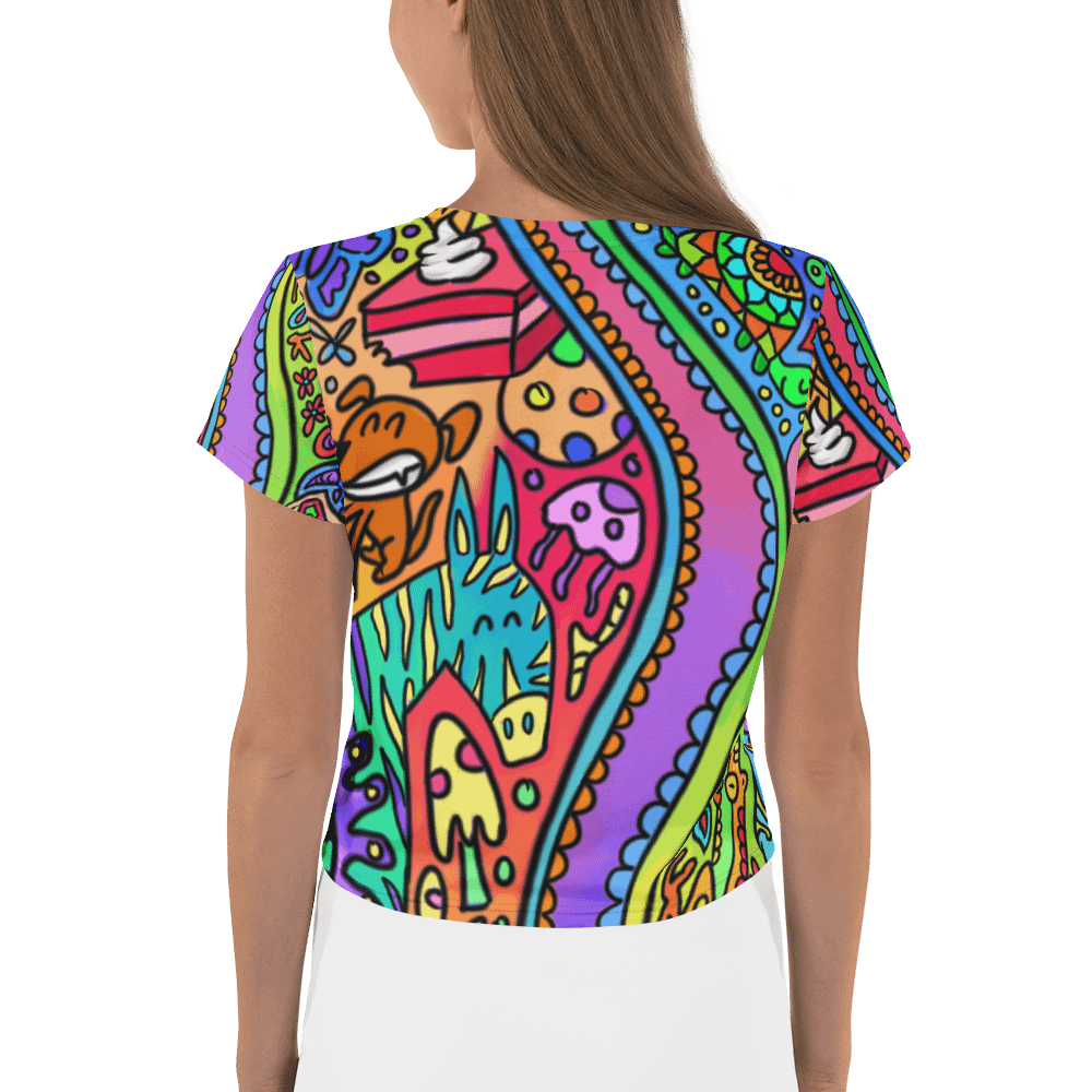 Trippy Crop top product image (2)