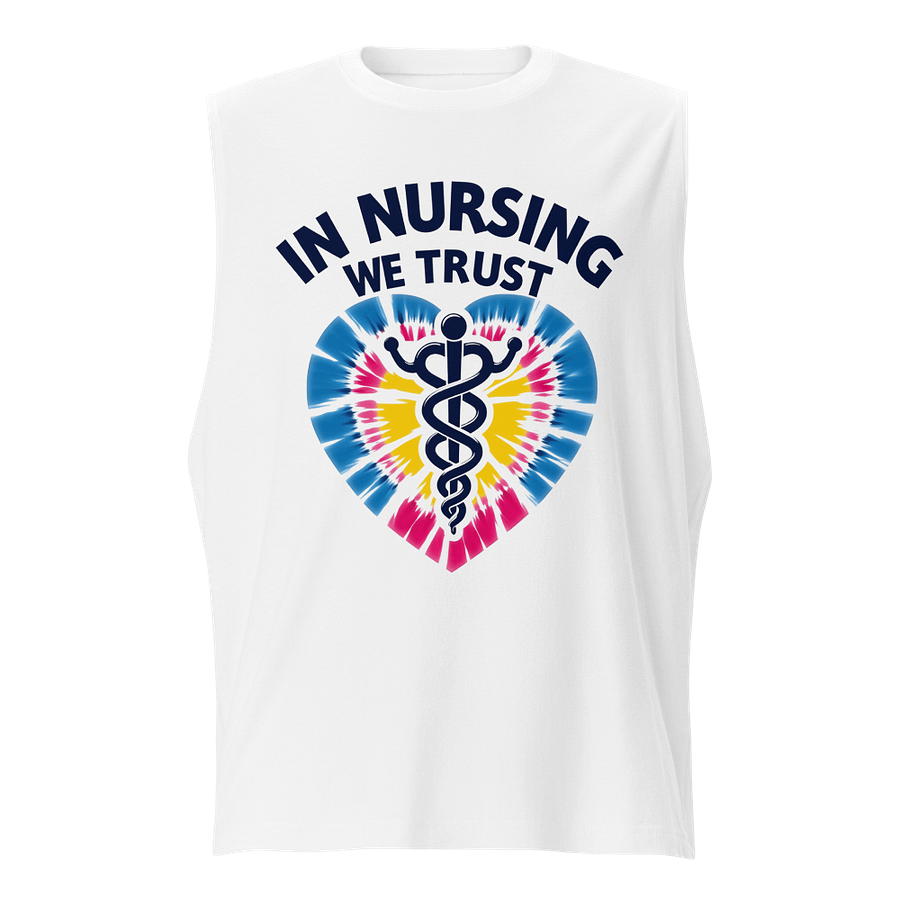 Trust in Nursing Caduceus Muscle Tank product image (1)