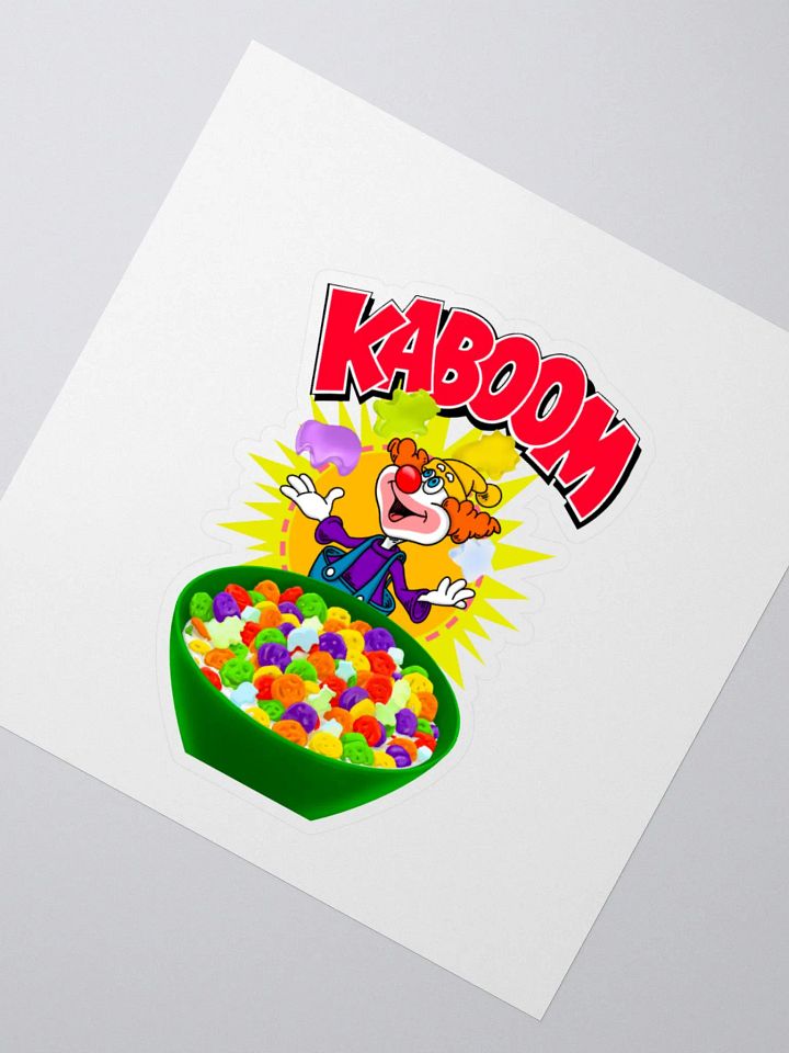 🥣 Saturday Morning Breakfast Kaboom! Sticker 🥣 product image (6)