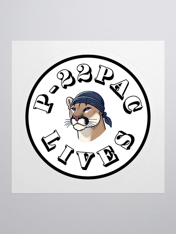 P-22Pac Lives Sticker product image (2)