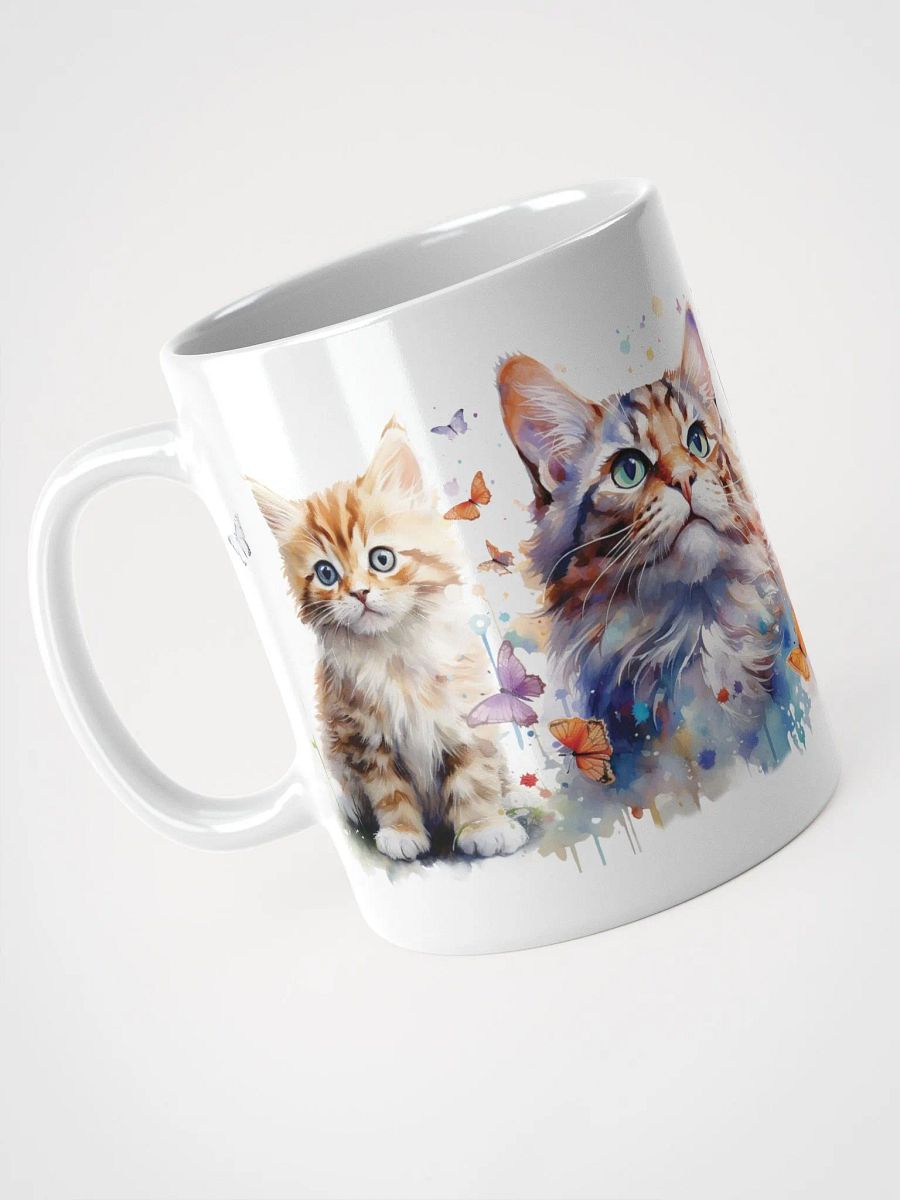 Butterfly Whimsy Cat Mug product image (3)