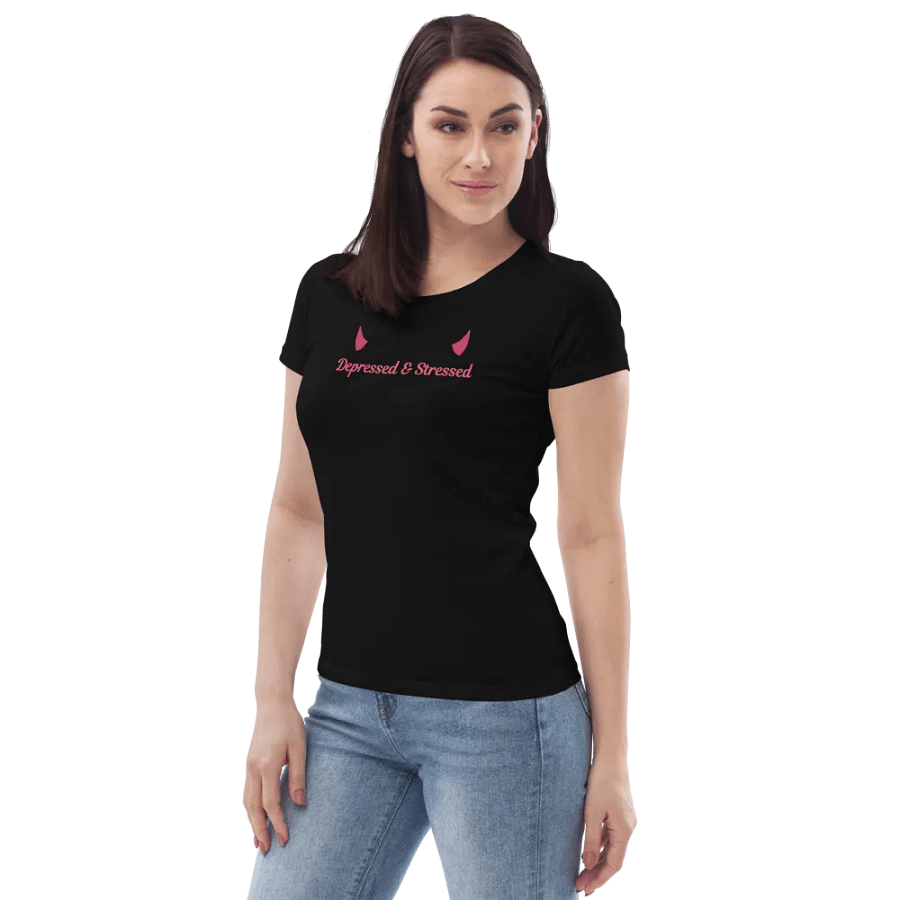 Depressed & Stressed Women's Eco Tee product image (7)