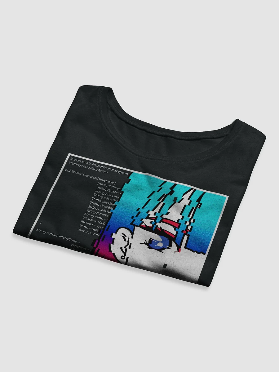 Panic Glitchy Dream Girl v2 Crop Top product image (5)